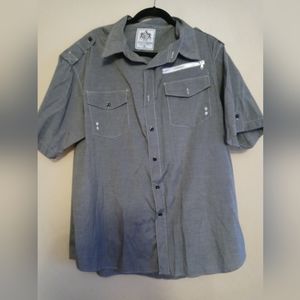 Mens Swiss Cross short sleeve shirt size 3x